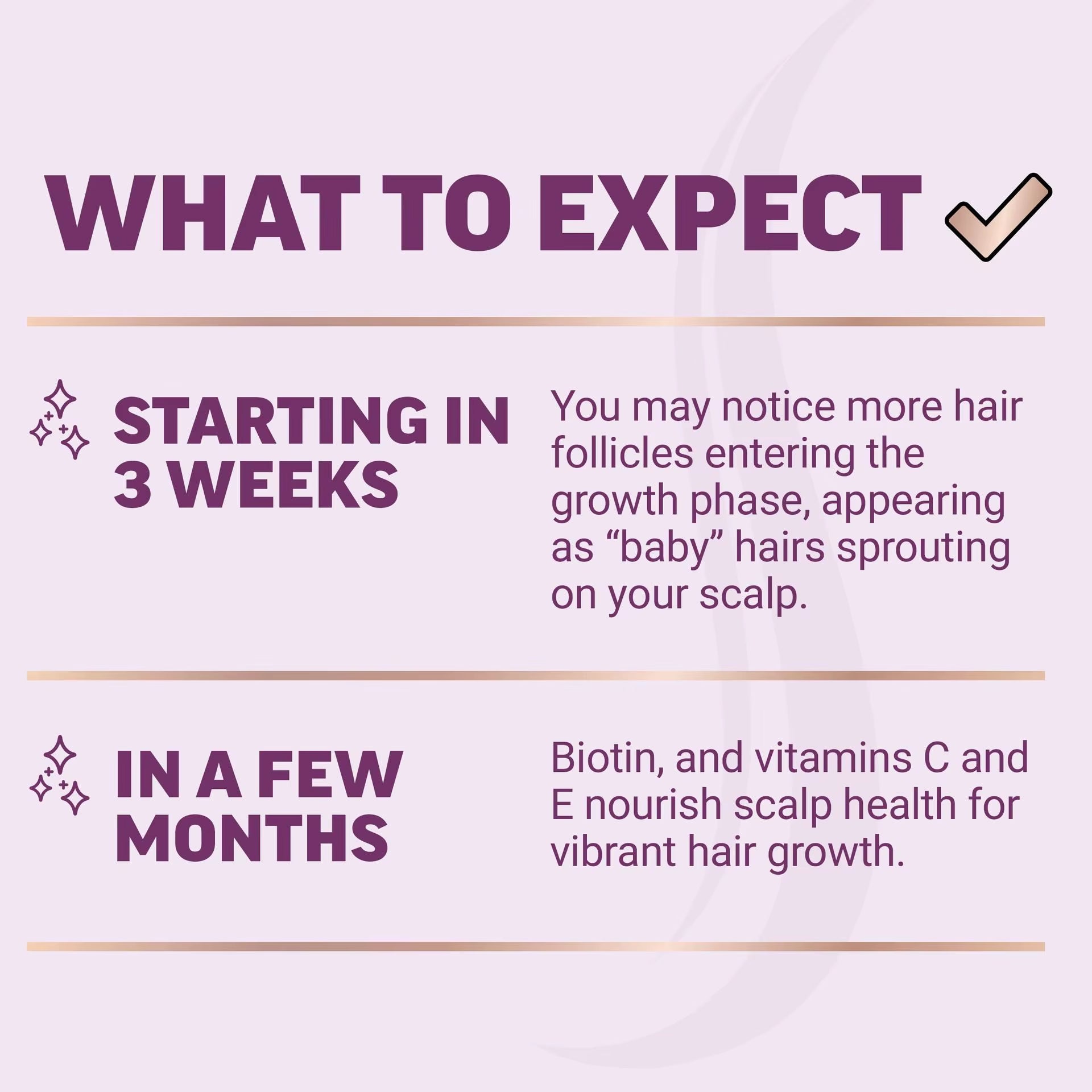 Hair Growth Gummies to Regulate Hormone Levels Supplement Nutrition and Improve Hair Health